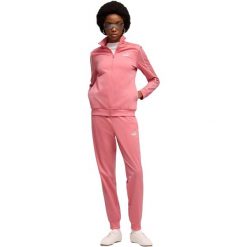 Damskie Tracksuit Puma Poly Suit Cl. Czerwone obuwie sportowe damskie Puma, bez wzorów, z dresówki, na fitness i siłownię. Za 490.00 zł.