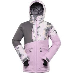 Kurtka narciarska damska Alpine Pro Uzera Purple 2XL. Fioletowe kurtki snowboardowe damskie Alpine Pro, xl, bez wzorów, bez kaptura, narciarskie. Za 559.99 zł.