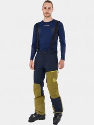 Spodnie Narciarskie Męskie Fundango Teak Colourblock. Niebieskie spodnie sportowe męskie Fundango, na zimę, m, bez wzorów, z materiału, narciarskie. Za 499.00 zł.