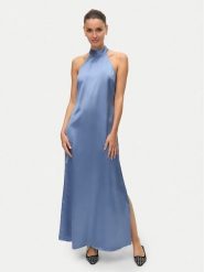Vero Moda Sukienka wieczorowa Sally 10333766 Niebieski Regular Fit. Niebieskie sukienki damskie Vero Moda, xl, bez wzorów, z syntetyku, wizytowe, bez kołnierzyka, bez ramiączek. Za 229.99 zł.