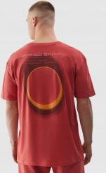 4f T-shirt 4F 4FWSS24TTSHM1286 63S. T-shirty męskie 4f, m, bez wzorów, bez kołnierzyka. Za 64.70 zł.