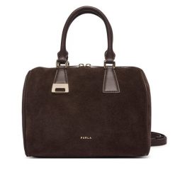 Torebka Furla. Brązowe torebki do ręki damskie Furla, bez wzorów, bez dodatków. Za 1,709.00 zł.