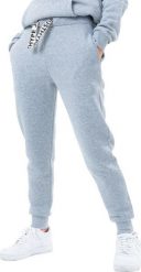 Justhype Justhype Drawstring Joggers TWLR-162 szary 10. Szare spodnie sportowe damskie Justhype, bez wzorów. Za 136.09 zł.