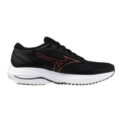 Damskie buty do biegania Mizuno Wave Ultima 15. Czarne obuwie sportowe damskie Mizuno, bez wzorów, z materiału, do biegania, mizuno wave. Za 329.99 zł.