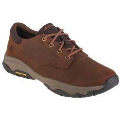 Buty sportowe Sneakersy męskie, Craster-Fenzo. Brązowe buty sportowe męskie Skechers, bez zapięcia, trekkingowe. Za 349.99 zł.