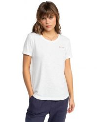 Koszulka dla Kobiety SATURDAZE Biały. Białe t-shirty damskie Roxy, m, bez wzorów, z bawełny, bez kołnierzyka. Za 45.00 zł.