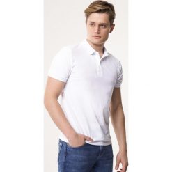 Biała Koszulka Par. Koszulki polo męskie marki Born2be. Za 49.99 zł.