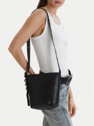 G-Star Raw Torebka EO-LDA8713 Czarny. Czarne listonoszki damskie G-Star Raw, bez wzorów, z materiału, retro, bez dodatków. Za 199.99 zł.