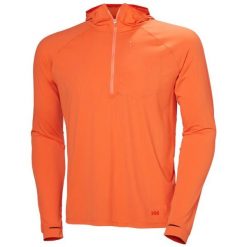 Bluza z kapturem 1/2 zip Helly Hansen Shine Solen. Brązowe bluzy męskie Helly Hansen, l, bez wzorów, z elastanu, z kapturem. Za 385.00 zł.