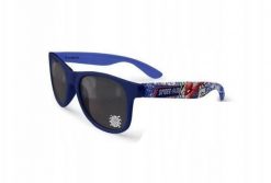 Okulary przeciwsłoneczne Spiderman dla dzieci UV 400 granatowo - niebieskie. Niebieskie okulary przeciwsłoneczne dla dzieci Grajlandia. Za 24.00 zł.