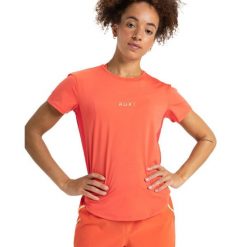 Koszulka z krótkim rękawem dla Kobiety BOLD MOVES 2.0 Pomarańczowy. Brązowe koszulki sportowe damskie Roxy, bez wzorów, z elastanu, bez kołnierzyka, bez ramiączek. Za 179.99 zł.