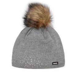 Czapka Eisbär. Szare czapki i kapelusze damskie Eisbar, na zimę, bez wzorów. Za 279.99 zł.