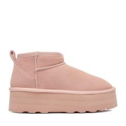 Śniegowce DeeZee. Czerwone śniegowce i trapery damskie DeeZee. Za 349.99 zł.