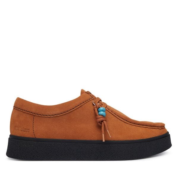 Półbuty Clarks. Brązowe półbuty na co dzień męskie Clarks, bez zapięcia. Za 410.99 zł.