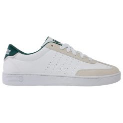 Sneakersy męskie K-swiss COURT BALBOA na co dzień białe (04735-168-M). Białe buty sportowe męskie K-SWISS, bez zapięcia. Za 179.00 zł.