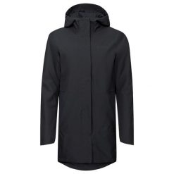 Wodoodporna parka dla kobiet VAUDE Cyclist II. Czarne parki damskie Vaude, na zimę, s, bez wzorów, z materiału, biznesowe, bez kaptura. Za 1,013.70 zł.