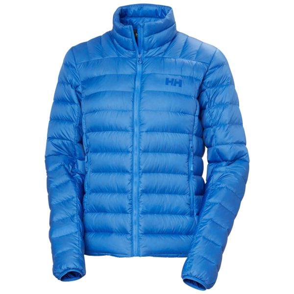 Damska kurtka puchowa Helly Hansen Verglas Down 2.0. Niebieskie kurtki damskie Helly Hansen, bez wzorów, z puchu, bez kaptura. W wyprzedaży za 780.45 zł.