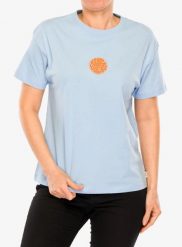 Koszulka bawełniana damska Rip Curl Icons Of Surf Relaxed Tee. Niebieskie t-shirty damskie Rip Curl, xs, bez wzorów, z bawełny, sportowe, bez kołnierzyka. Za 141.80 zł.