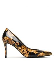 Versace Jeans Couture Szpilki 80VA3S50 ZS366 G89 Kolorowy. Szpilki damskie Versace Jeans Couture, bez wzorów, z jeansu, bez obcasa, bez zapięcia. Za 989.99 zł.