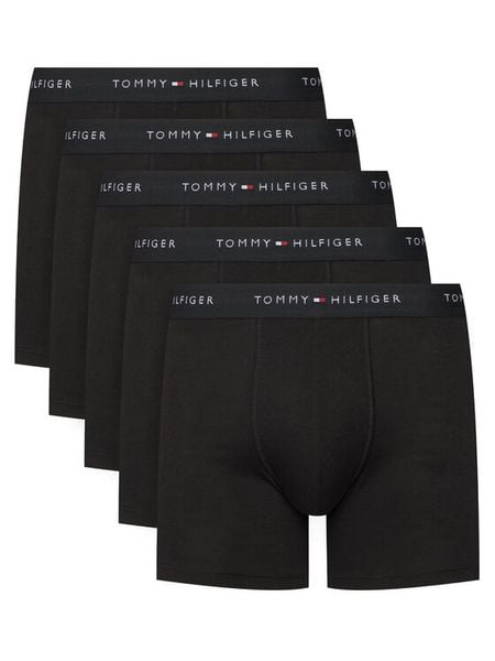 Tommy Hilfiger Komplet bokserek UM0UM03751 Czarny. Czarne bokserki męskie Tommy Hilfiger, m, bez wzorów, z bawełny. Za 199.99 zł.