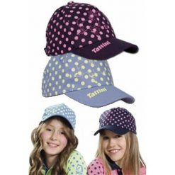 Czapka damska Tattini cigno. Niebieskie czapki i kapelusze damskie TATTINI, bez wzorów, z bawełny, eleganckie. Za 118.50 zł.