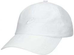 Czapka z daszkiem Asics Essential Running. Białe czapki i kapelusze męskie Asics, na lato, bez wzorów, z materiału, sportowe. Za 99.00 zł.