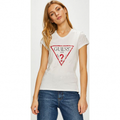 Guess Jeans - Top. Topy damskie marki Guess Jeans. Za 139.90 zł.