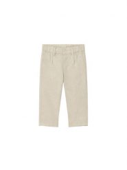 Mayoral Spodnie materiałowe 1517 Beżowy Regular Fit. Brązowe spodnie materiałowe dla chłopców Mayoral, bez wzorów, z bawełny. Za 122.99 zł.