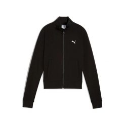 Kurtka Puma Ess Slim Track Jacket Dk Damskie. Czarne kurtki damskie Puma, m, bez wzorów, z bawełny, bez kaptura. Za 315.99 zł.