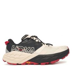Buty do biegania Hoka. Brązowe buty sportowe męskie HOKA, z gore-texu, bez zapięcia, do biegania, gore-tex. Za 899.99 zł.