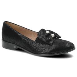 Czarne Półbuty Gamis Damskie Eleganckie Obuwie. Czarne mokasyny damskie GAMIS, eleganckie. Za 199.00 zł.