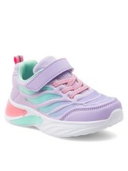 Nelli Blu Sneakersy MLK-231113 Fioletowy. Fioletowe buty sportowe dziewczęce Nelli Blu, bez wzorów, z materiału, bez zapięcia. Za 83.99 zł.