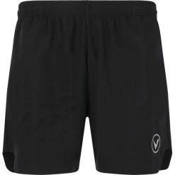 Szorty Virtus Spier V2. Czarne krótkie spodenki sportowe męskie VIRTUS, m, bez wzorów, z materiału, do biegania. Za 156.50 zł.
