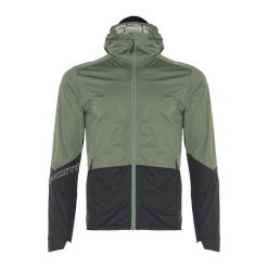 Kurtka softshell męska CMF Zip Hood. Zielone kurtki męskie CMP, m, bez wzorów, z softshellu, sportowe, bez kaptura. Za 269.99 zł.