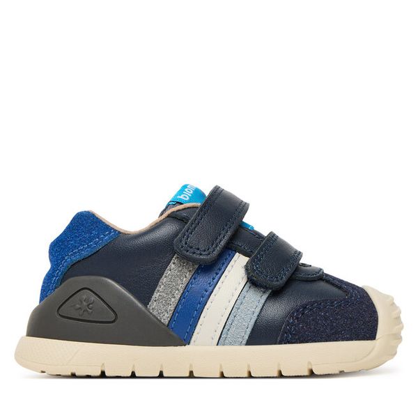 Sneakersy Biomecanics. Niebieskie trampki i tenisówki chłopięce Biomecanics, bez wzorów, bez zapięcia. Za 259.99 zł.