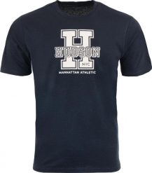 T-shirt męski Athl. Dpt Leone A2050 Niebieski. Niebieskie t-shirty męskie Erima, na lato, l, bez wzorów, z bawełny, eleganckie, bez kołnierzyka. Za 122.99 zł.