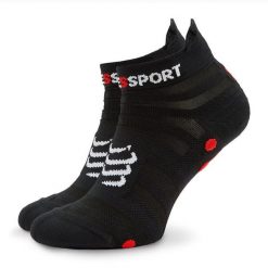 Skarpety krótkie Compressport. Czarne skarpety damskie Compressport, bez wzorów. Za 69.99 zł.