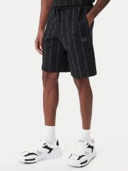 EA7 Emporio Armani Szorty sportowe 7M001393 AF12660 FC039 Czarny Regular Fit. Czarne krótkie spodenki sportowe męskie EA7 Emporio Armani, m, bez wzorów, z syntetyku. Za 449.99 zł.