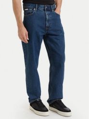 Calvin Klein Jeansy LV04RD712G Granatowy Regular Fit. Niebieskie jeansy męskie Calvin Klein. Za 409.99 zł.