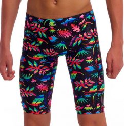 Spodenki FUNKY TRUNKS Lost Leaf - jammery chłopięce. Brązowe kąpielówki dla chłopców FUNKY TRUNKS, bez wzorów, z elastanu. Za 139.99 zł.