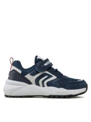 Geox Sneakersy J Heevok Boy J16EQA02214C4211 M Granatowy. Niebieskie buty sportowe chłopięce Geox, bez wzorów, ze skóry, bez zapięcia. Za 329.99 zł.