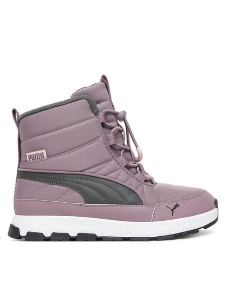 Puma Śniegowce Evolve Boot Jr 392644 09 Fioletowy. Fioletowe buty zimowe dziewczęce Puma, bez wzorów, z materiału, bez zapięcia. Za 329.99 zł.