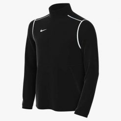Bluza treningowa męska Nike Dri-fit Park 20 Track Jr. Białe bluzy sportowe męskie Nike, l, bez wzorów, bez kaptura, do piłki nożnej, dri-fit (nike). W wyprzedaży za 130.30 zł.