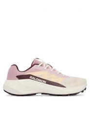 Salomon Buty do biegania Alphaglide W L49092800 Écru. Białe obuwie sportowe damskie Salomon, bez wzorów, z materiału, do biegania. Za 429.99 zł.