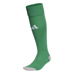 Getry piłkarskie Adidas Milano 23. Zielone legginsy sportowe męskie Adidas, bez wzorów, z dzianiny, na fitness i siłownię. Za 31.90 zł.