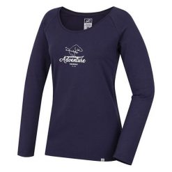 Hannah Koszulka damska Fabris Night shadow Blue 10000221HHX (rozmiar 36). Niebieskie koszulki sportowe damskie Hannah, bez wzorów, bez kołnierzyka, bez ramiączek, climacool (adidas). W wyprzedaży za 81.00 zł.