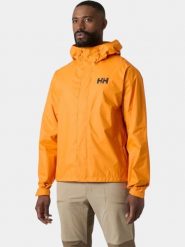 Płaszcz Przeciwdeszczowy Męski Helly Hansen Loke. Niebieskie płaszcze męskie Helly Hansen, m, bez wzorów, z materiału, długie, bez kaptura. Za 559.00 zł.