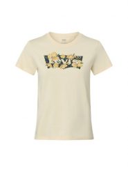 Levi's T-shirt Kobiety Bawełna żółty|zielony, XS. Zielone t-shirty damskie Levi's, s, bez wzorów, z bawełny, eleganckie, bez kołnierzyka. Za 89.95 zł.