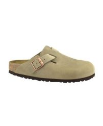 Klapki męskie Birkenstock Boston Tabacco. Brązowe klapki męskie Birkenstock, z materiału. Za 632.00 zł.