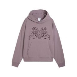 Bluza męska Puma X RIPNDIP BOXY GRAPHIC TR 63241464. Fioletowe bluzy męskie Puma, m, bez wzorów, z bawełny, z kapturem. Za 241.38 zł.